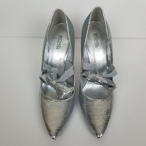 Michael Michael Kors Silver Sequin Heels